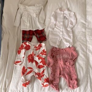 💗 Bundle Lot Baby Girl Clothes Newborn